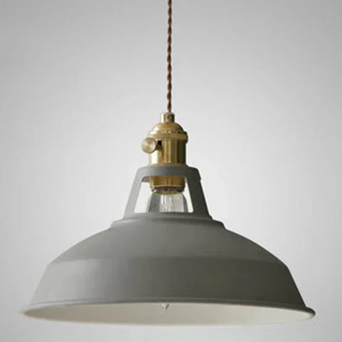 Lámpara colgante retro industrial