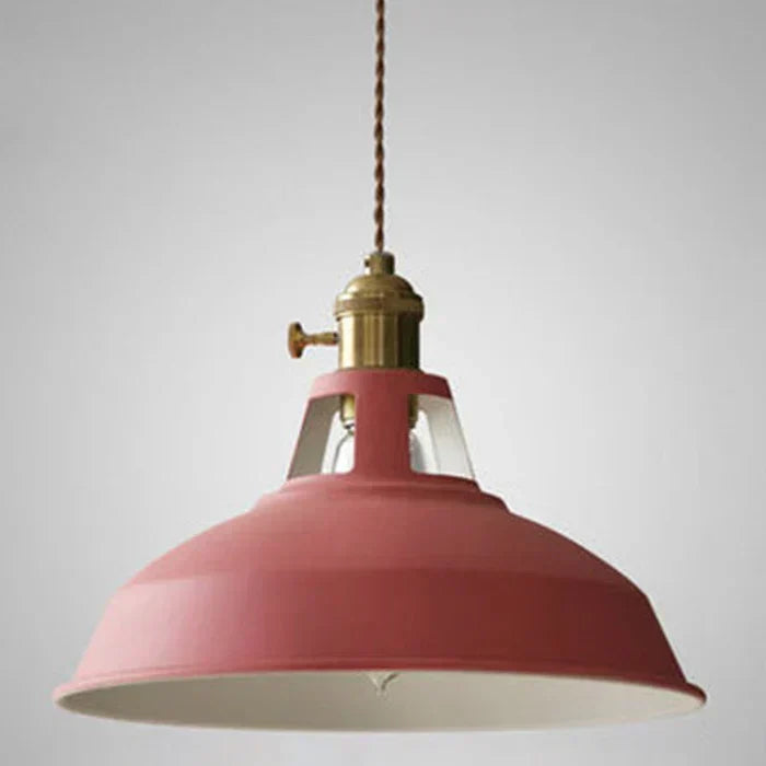 Lámpara colgante retro industrial