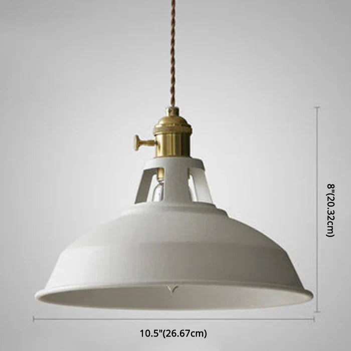 Lámpara colgante retro industrial