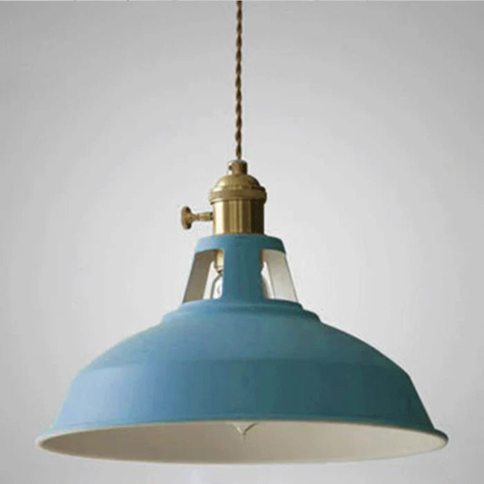 Lámpara colgante retro industrial