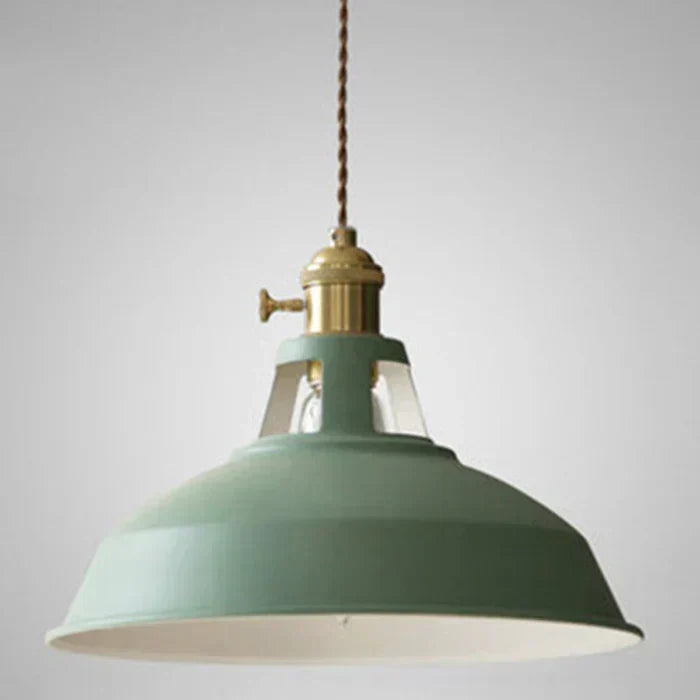 Lámpara colgante retro industrial