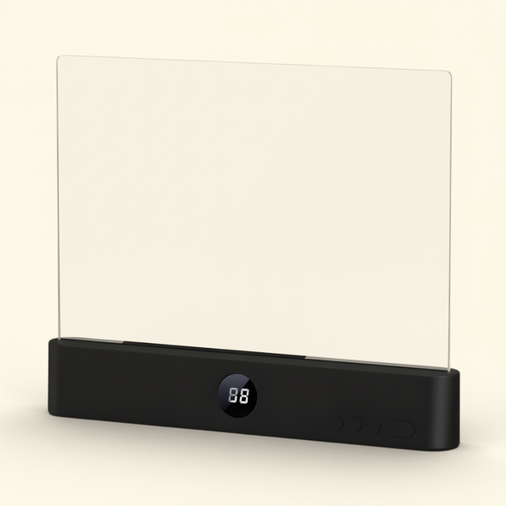 Lámpara de lectura LED para libros, ultrafina y recargable por USB