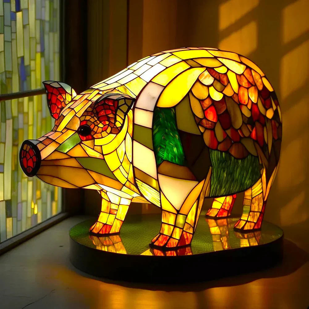 Lámpara de Mesa | Iluminación Artística para Salones y Amantes del Arte