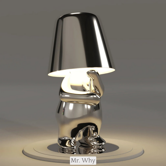 Lámpara de mesa inalámbrica – Lámpara LED de diseño recargable con luz regulable (blanco cálido)