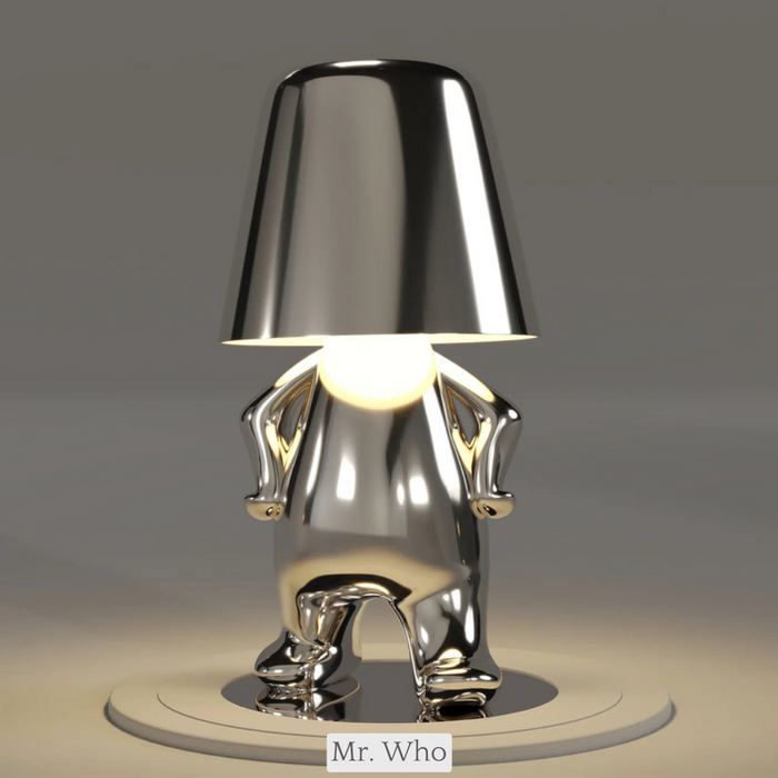 Lámpara de mesa inalámbrica – Lámpara LED de diseño recargable con luz regulable (blanco cálido)