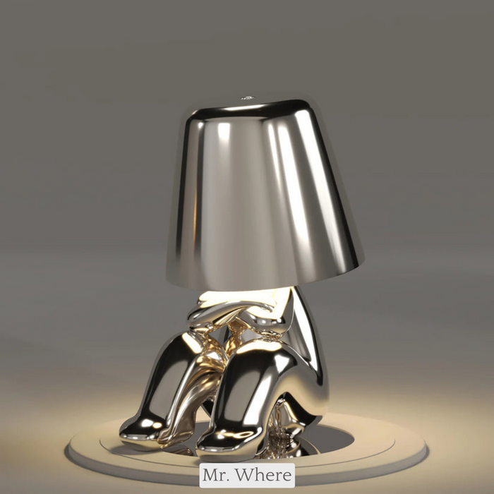 Lámpara de mesa inalámbrica – Lámpara LED de diseño recargable con luz regulable (blanco cálido)