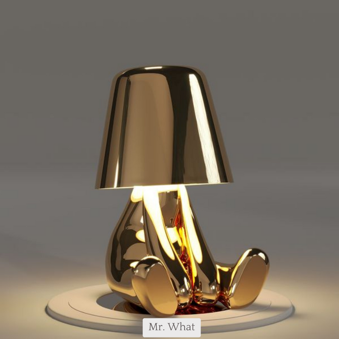 Lámpara de mesa inalámbrica – Lámpara LED de diseño recargable con luz regulable (blanco cálido)