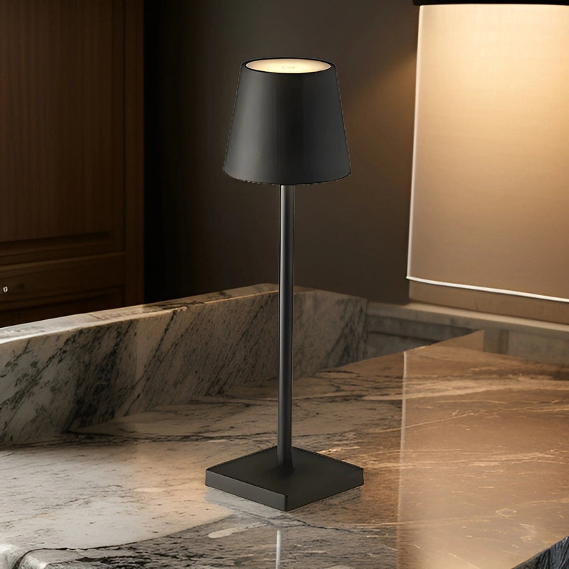 Lámpara de mesa inalámbrica y recargable - Elegante LED para interior y exterior