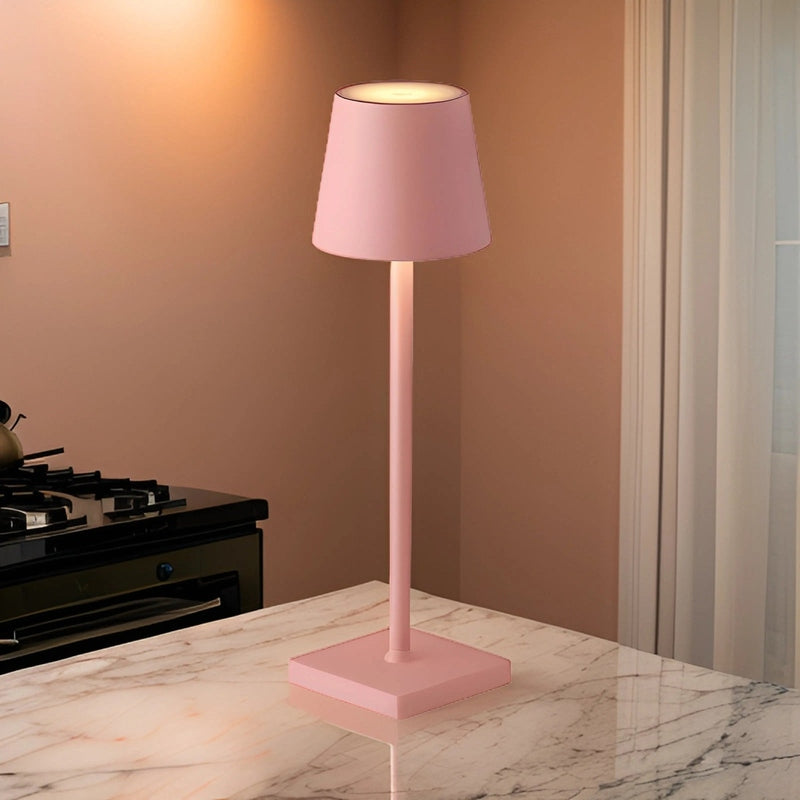 Lámpara de mesa inalámbrica y recargable - Elegante LED para interior y exterior