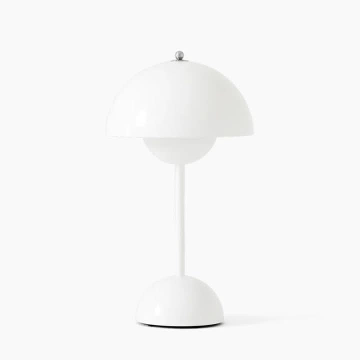 Lámpara de mesa LED inalámbrica moderna con intensidad regulable