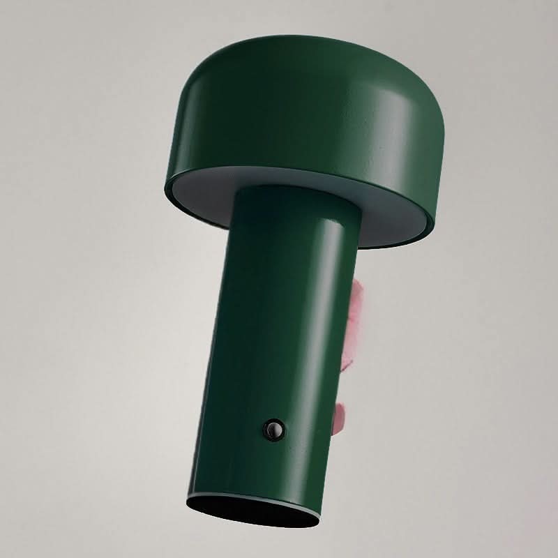 Lámpara de mesa LED inalámbrica regulable en forma de hongo de estilo italiano