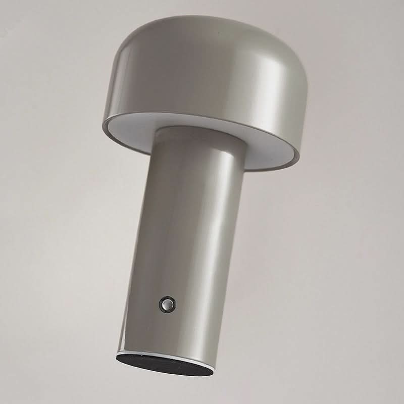 Lámpara de mesa LED inalámbrica regulable en forma de hongo de estilo italiano