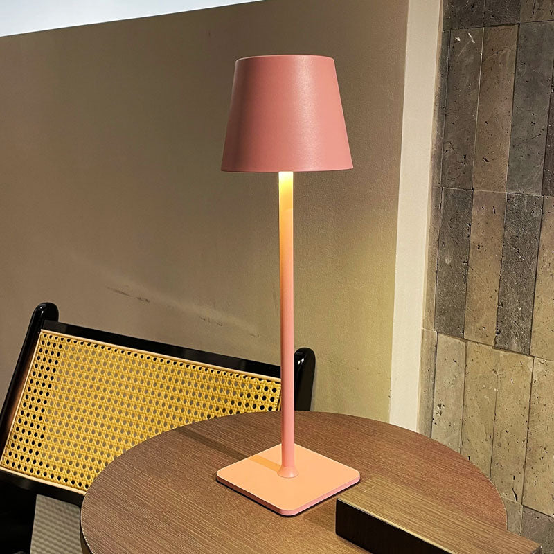 Lámpara de mesa LED inalámbrica y recargable moderna