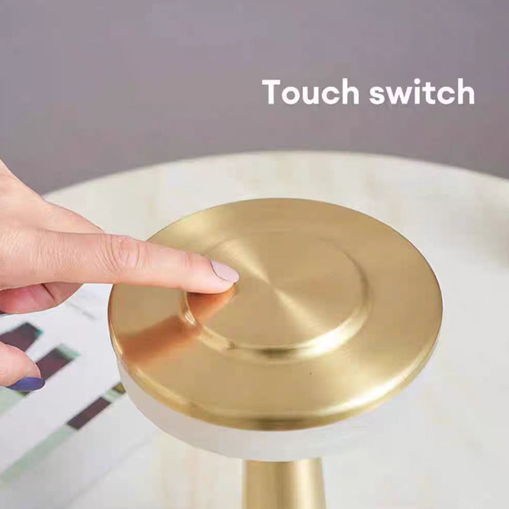 Lámpara de mesa LED táctil recargable con USB