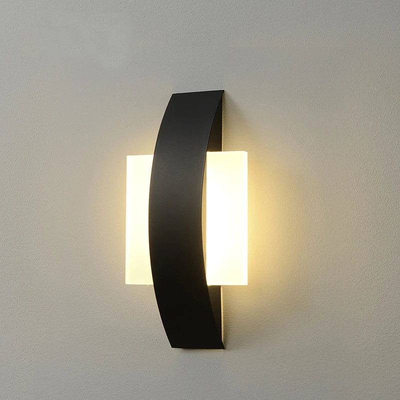 Lámpara de pared acrílica | Diseño minimalista para iluminación ambiental