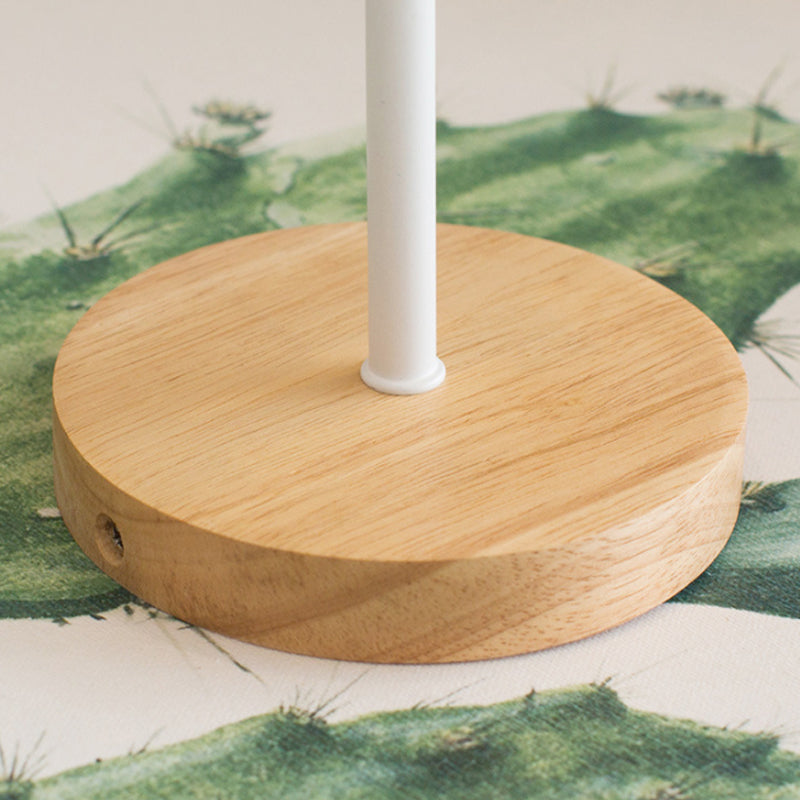 Lámpara de pared de madera con pájaro de estilo nórdico | Aplique LED para cabecero de cama