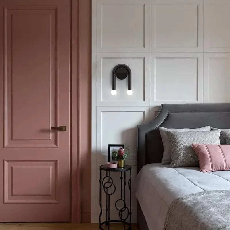 Lámpara de Pared Moderna con LED y Diseño Escandinavo Minimalista