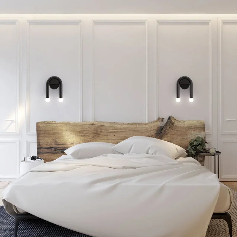 Lámpara de Pared Moderna con LED y Diseño Escandinavo Minimalista