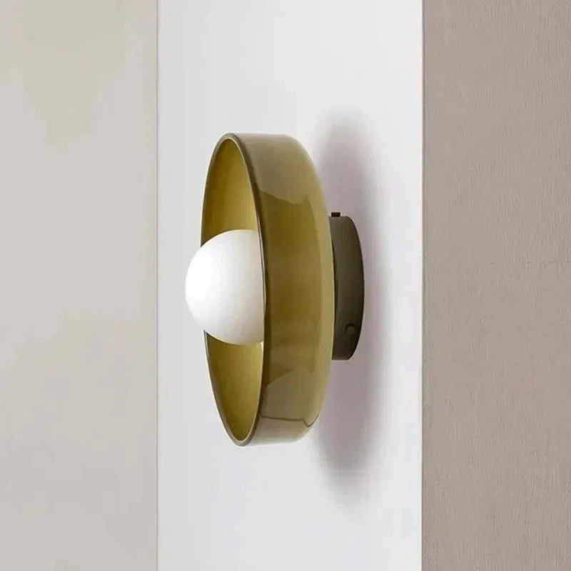 Lámpara de Techo de Cristal de Diseño Escandinavo – Iluminación Ambiental para Cualquier Espacio