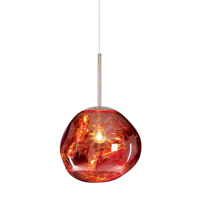 Lámpara de techo de diseño Melt: objeto luminoso elegante y de ambiente