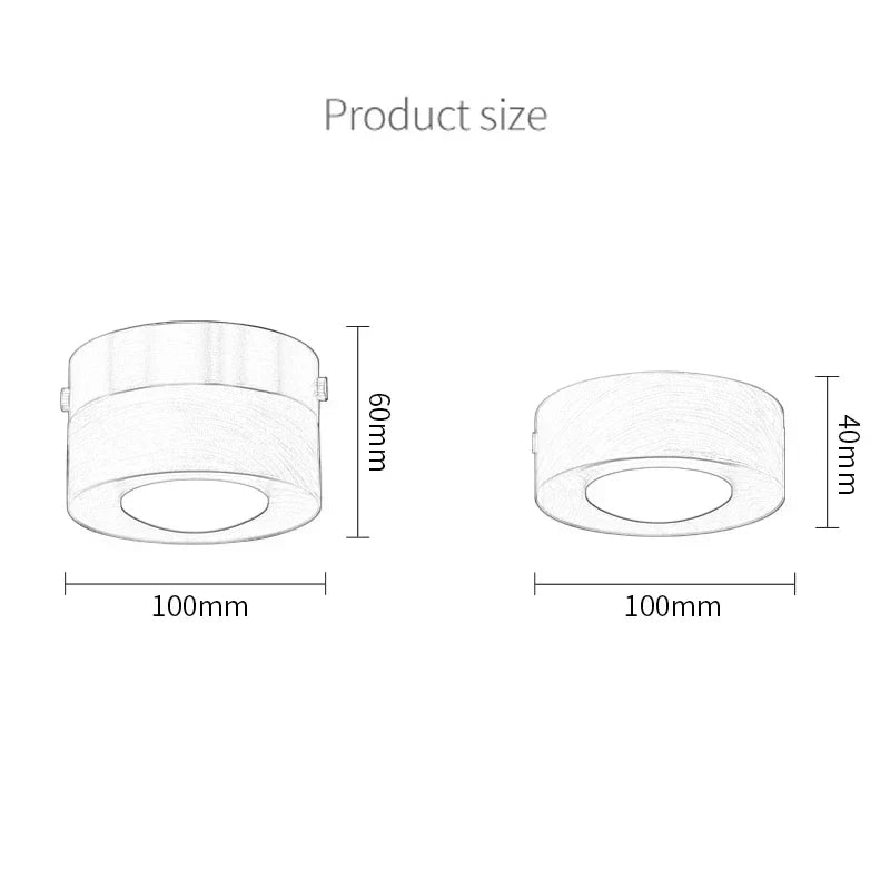 Lámpara de techo de madera de nogal con foco LED