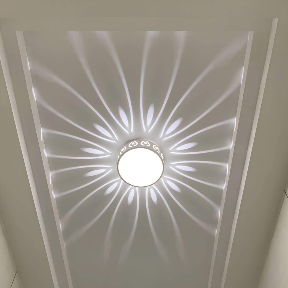 Lámpara de techo LED minimalista con luz cálida suave