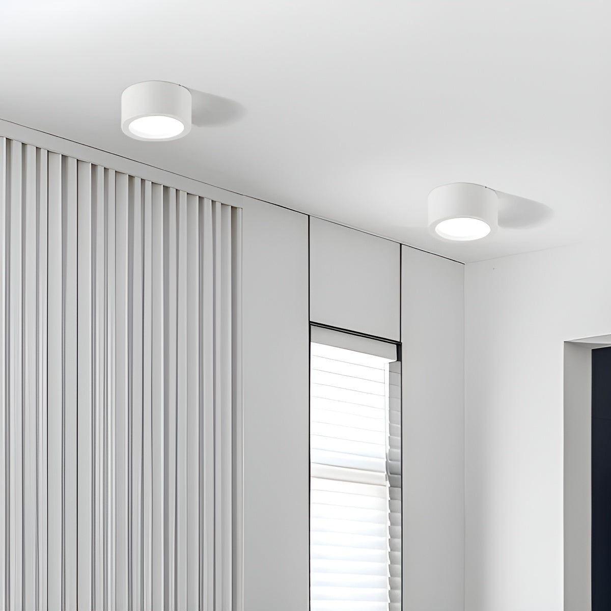Lámpara de Techo LED Moderna – Forma Redonda y Luz Cálida LED | Iluminación Ambiental para Cualquier Espacio
