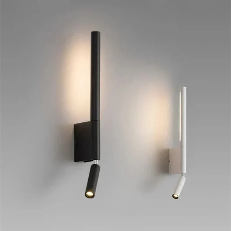 Lámpara LED de pared con luz blanca cálida