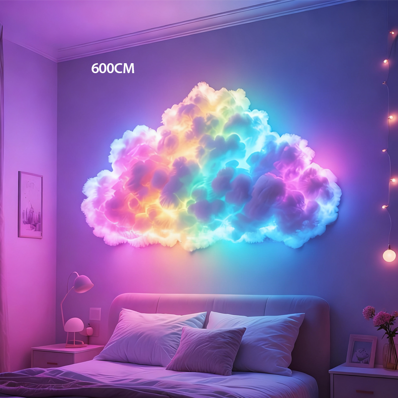 Lámpara LED decorativa en forma de nube