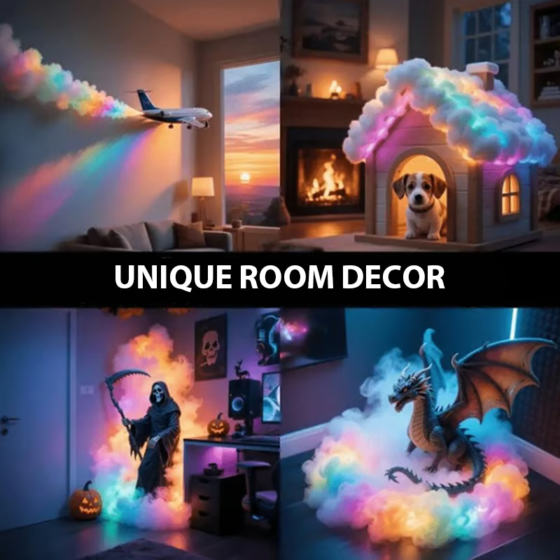 Lámpara LED decorativa en forma de nube