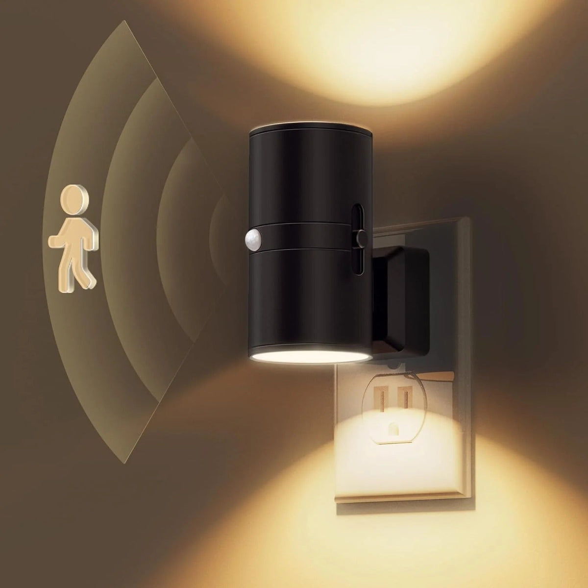 Lámpara LED inteligente con sensor automático
