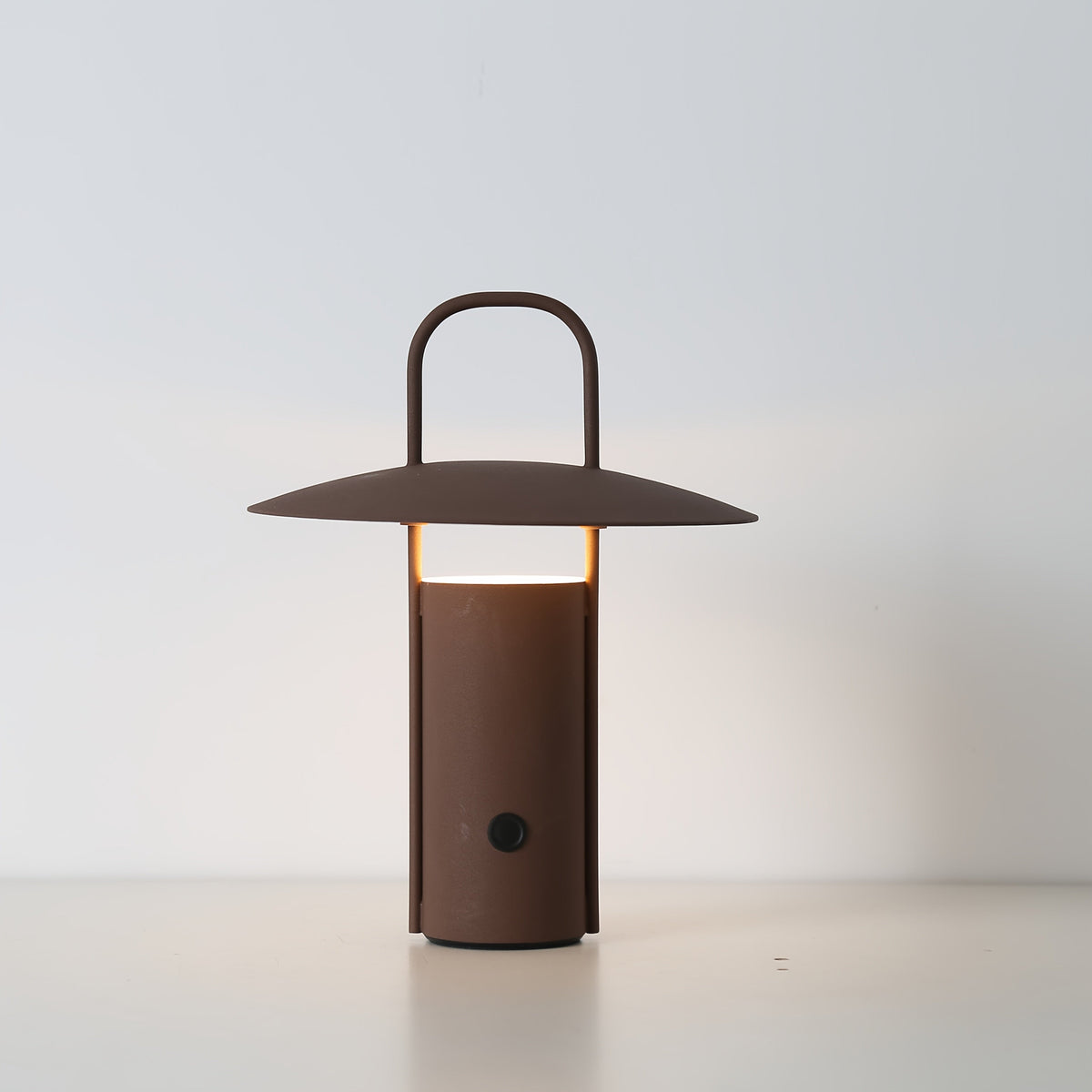 Lámpara LED táctil inalámbrica | Lámpara de mesa de metal recargable por USB