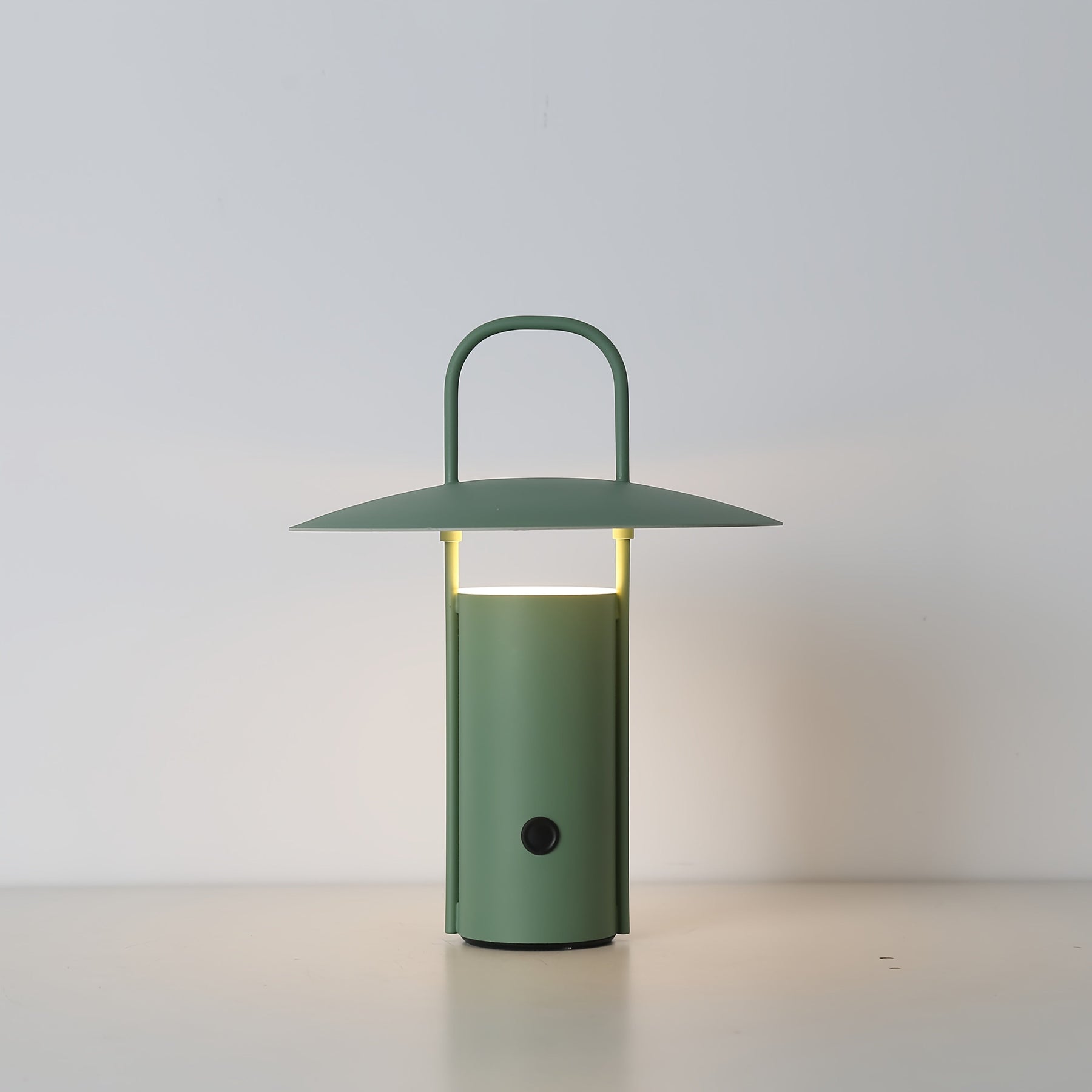 Lámpara LED táctil inalámbrica | Lámpara de mesa de metal recargable por USB
