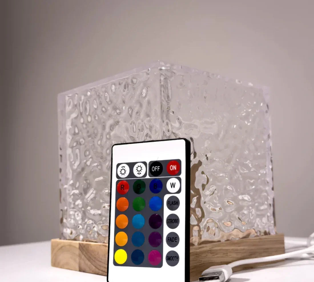 Lámpara Northern Lights - Lámpara LED ambiental de 16 colores con mando a distancia