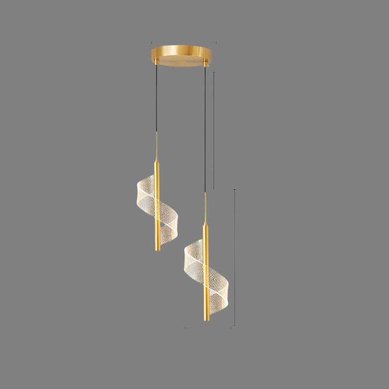 Lámparas colgantes LED modernas – Estructura de metal – Iluminación de bajo consumo – Diseño minimalista y duradero para interiores contemporáneos