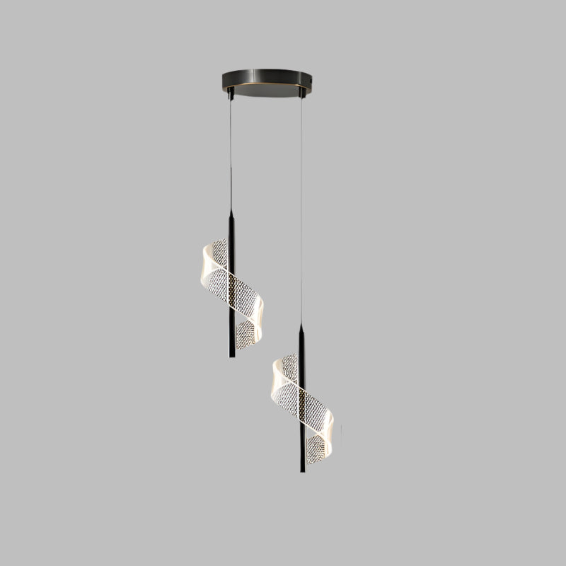 Lámparas colgantes LED modernas – Estructura de metal – Iluminación de bajo consumo – Diseño minimalista y duradero para interiores contemporáneos