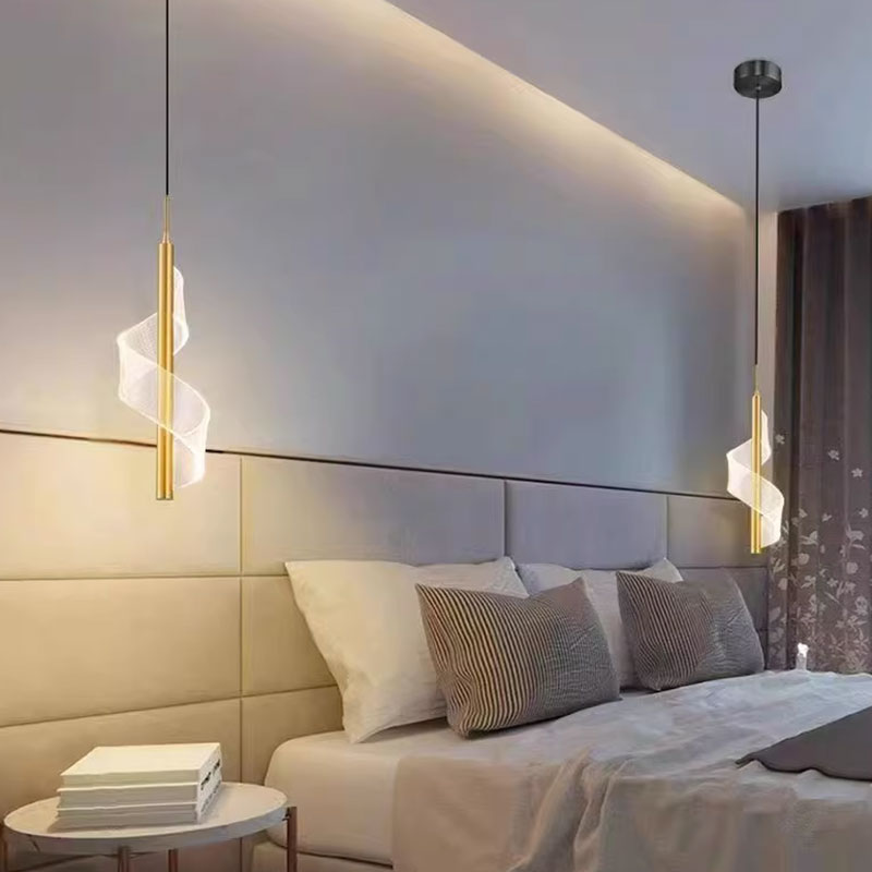 Lámparas colgantes LED modernas – Estructura de metal – Iluminación de bajo consumo – Diseño minimalista y duradero para interiores contemporáneos
