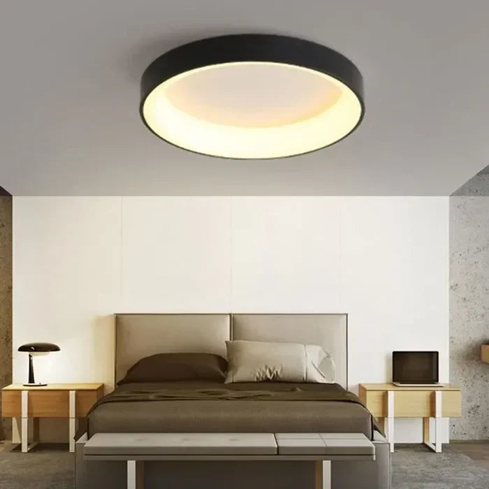 Lámparas de techo LED redondas de estilo escandinavo