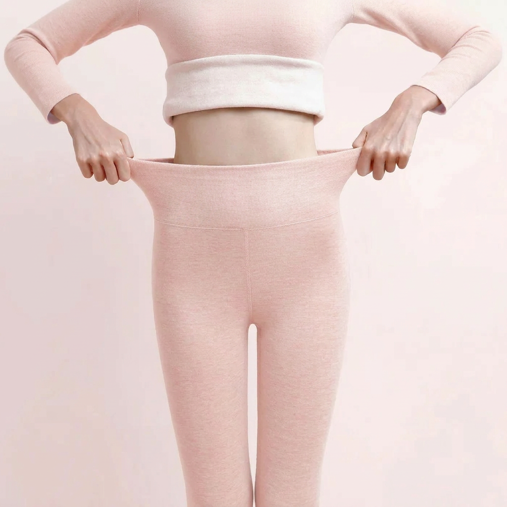 Leggings térmicos de forro polar