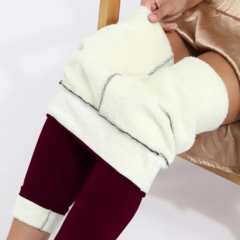 Leggins gruesos de invierno para mujer para tiempo libre