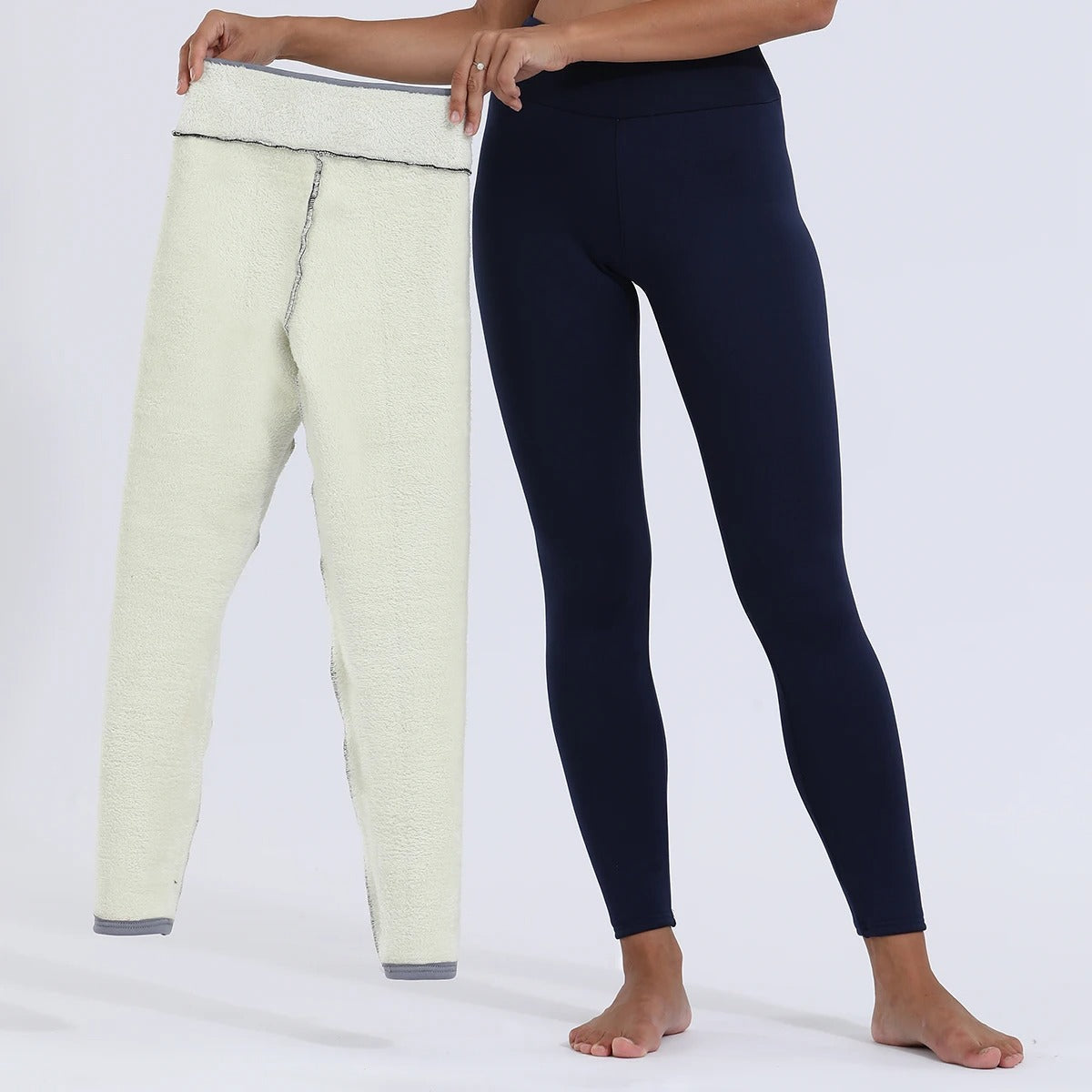 Leggins gruesos de invierno para mujer para tiempo libre