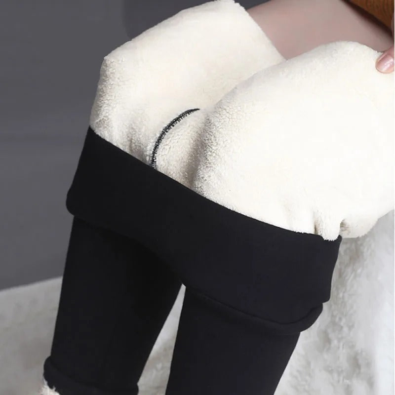 Leggins gruesos de invierno para mujer para tiempo libre