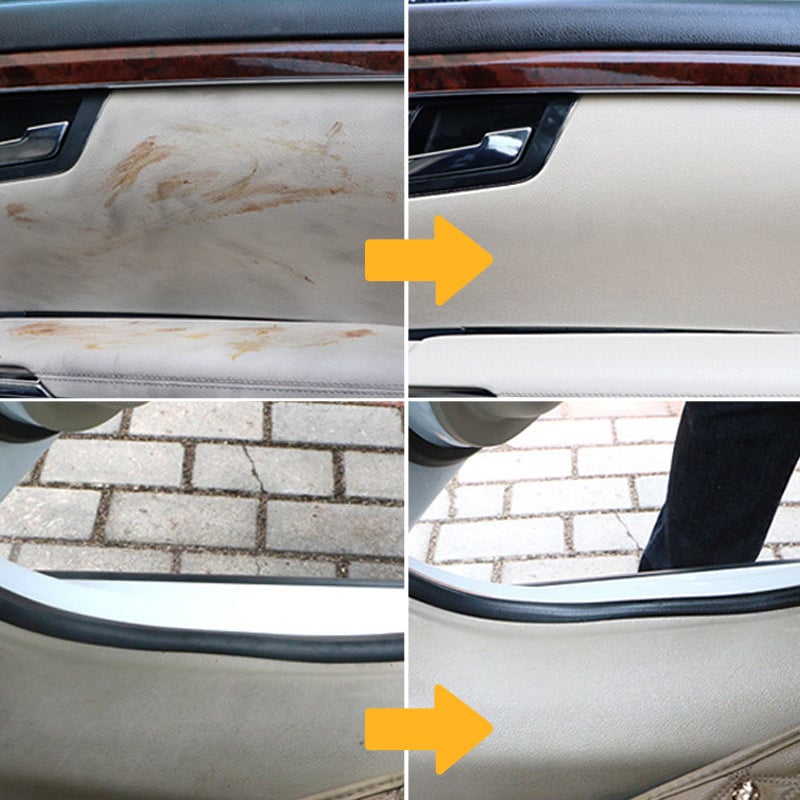 Limpiador de espuma: limpiador multiusos para el interior del coche, apto para cuero y tela