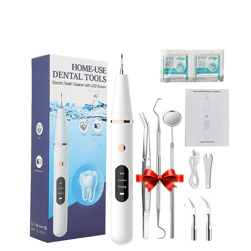 Limpiador y eliminador eléctrico ultrasónico de sarro dental