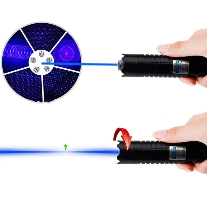 Linterna láser profesional de alta intensidad e impermeable para supervivencia al aire libre