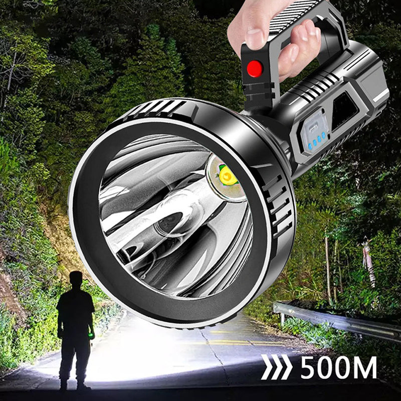 Linterna LED electrónica ultrabrillante para emergencias