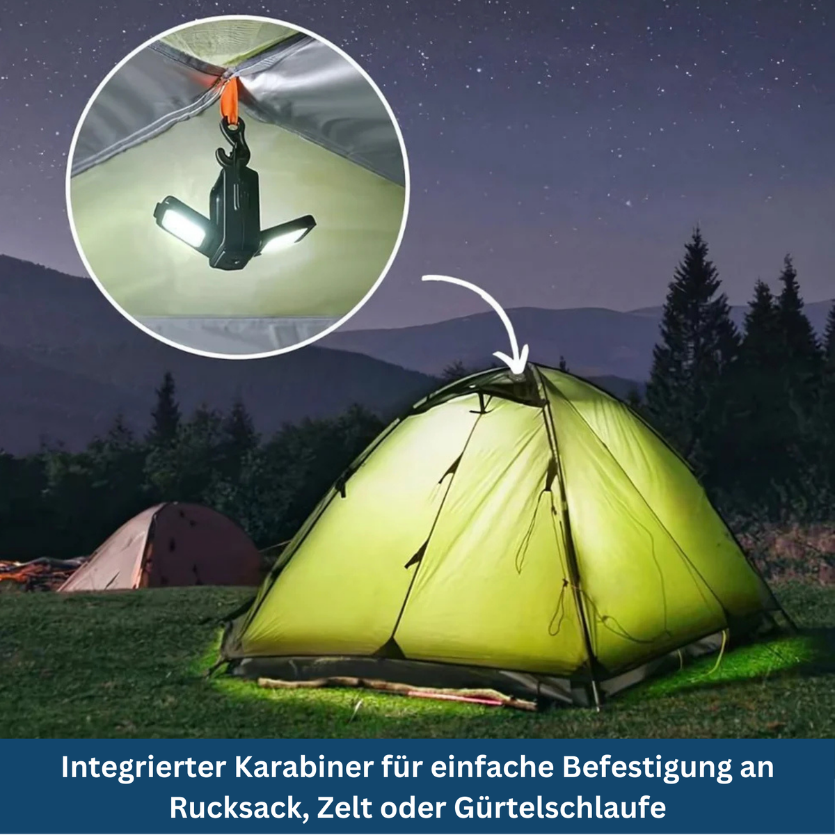 Linterna LED para aventuras