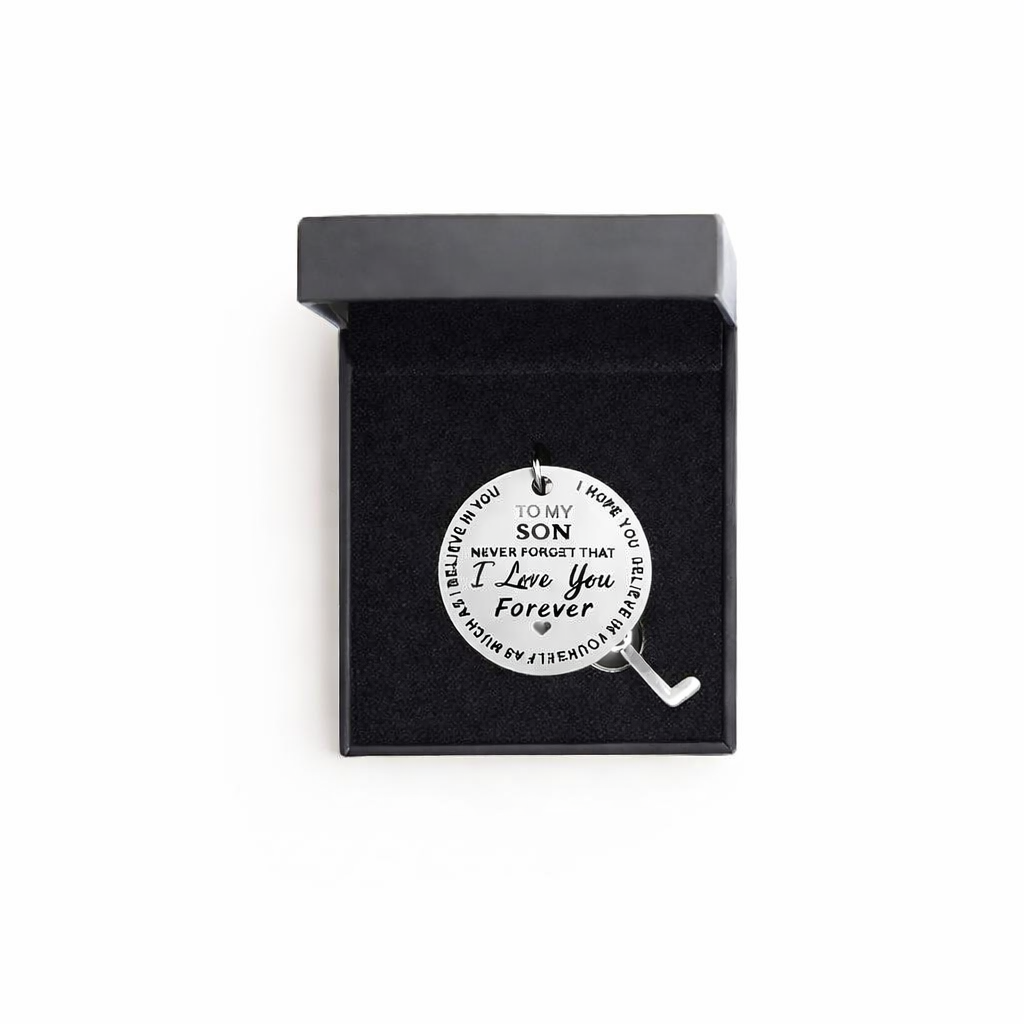 Llavero personalizado con inicial para hijo o hija