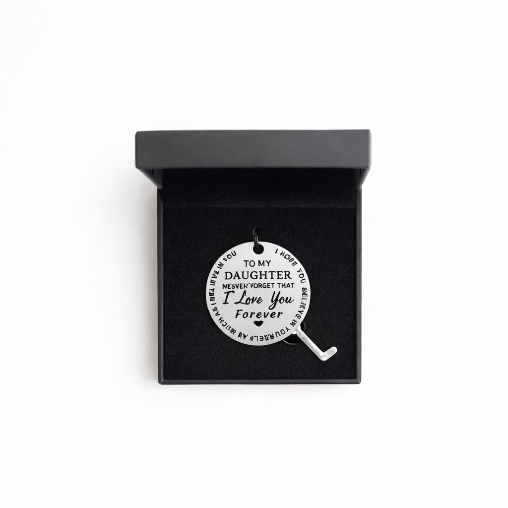 Llavero personalizado con inicial para hijo o hija