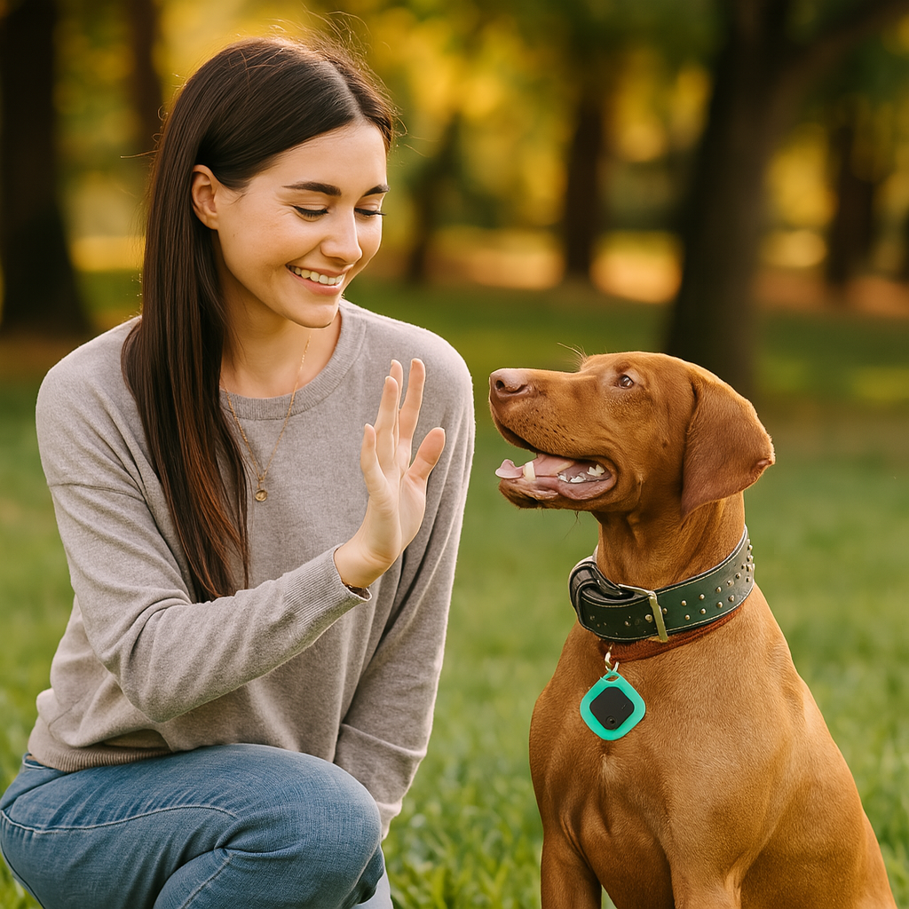 Localizador GPS compacto para mascotas, niños y objetos de valor